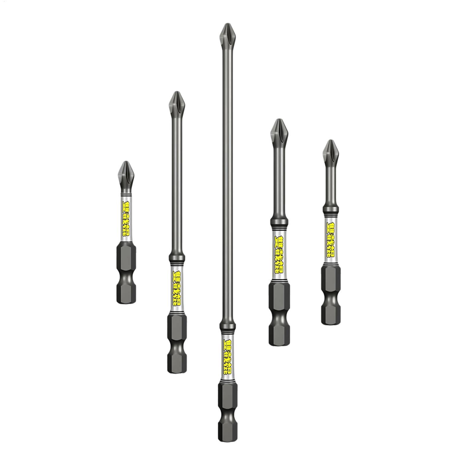 Drill Bits - Matkap Tornavida Ucu Seti 5 Parçalı