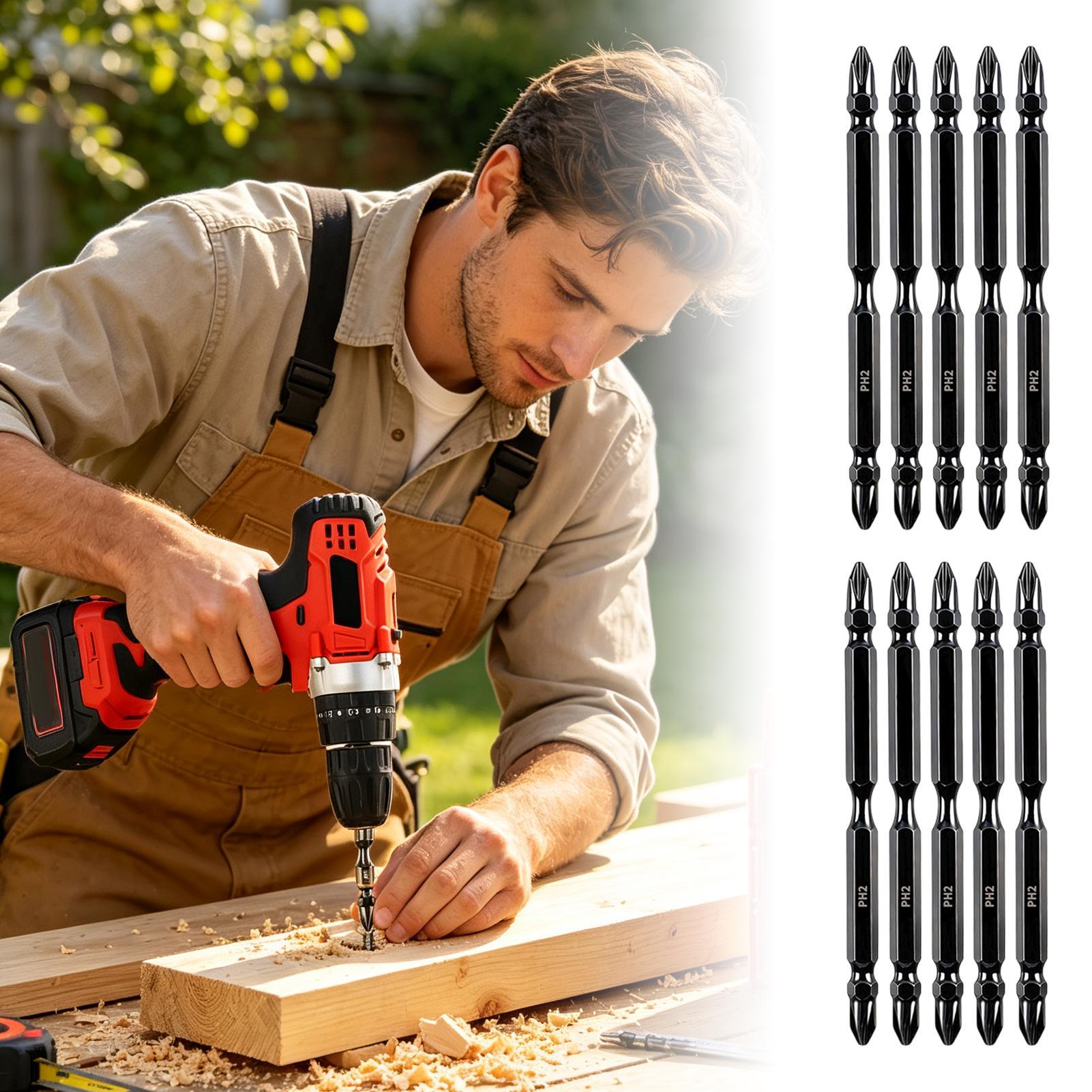 Drill Bits - Manyetik Matkap Uçları Çift Uçlu Frezelenmiş