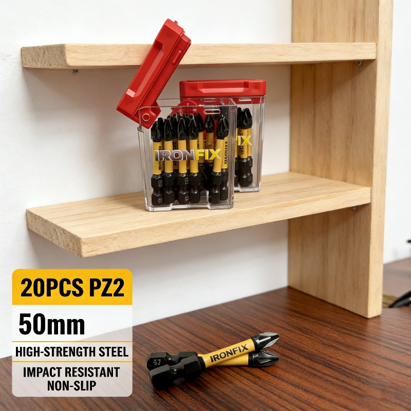 Drill Bits - Yüksek Kaliteli 20 Parçalık PZ2 Tornavida