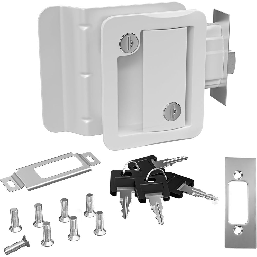 Door Handle - RV Kapı Kilidi Değişimi, Kanatlı Kilit,