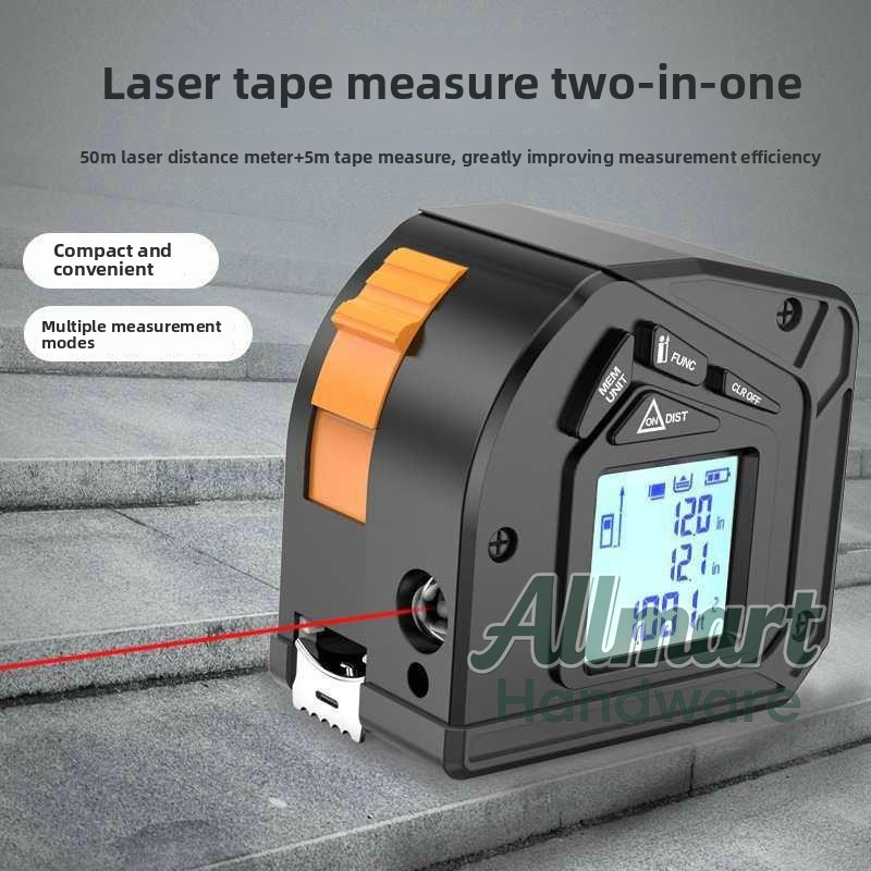50m Lazer Mesafe Ölçer, 5m Ölç - Tape Measure incelemesi ve fiyatı