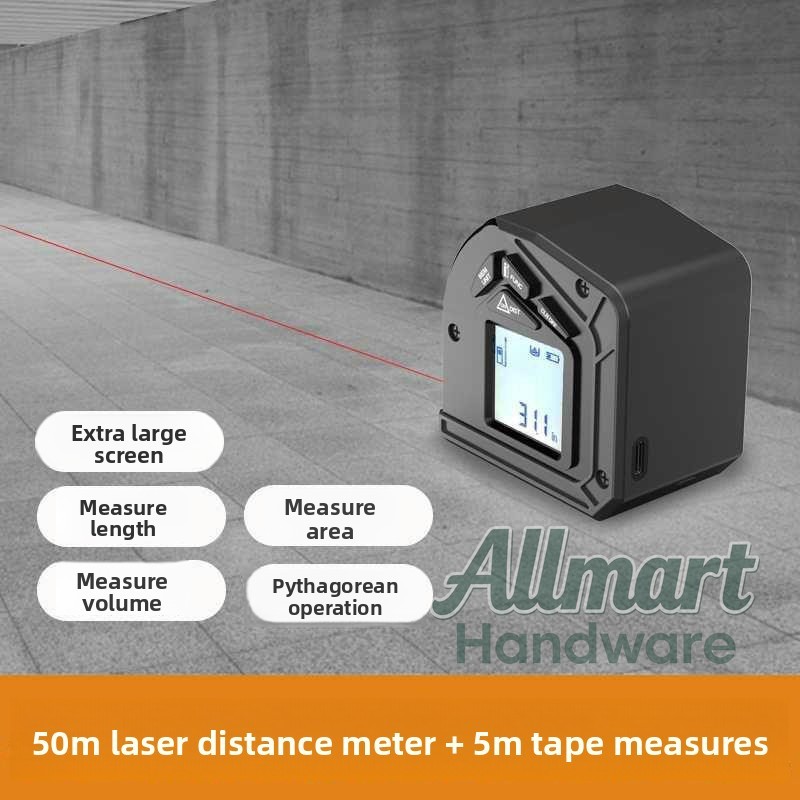 50m Lazer Mesafe Ölçer, 5m Ölç - Tape Measure incelemesi ve fiyatı