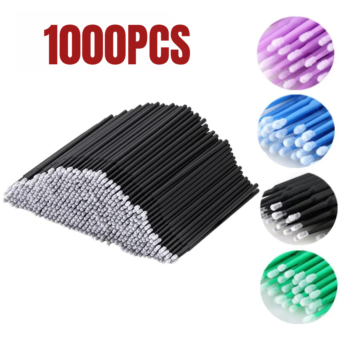 1000/500 adet kirpik temizleme - Paint Brush incelemesi ve fiyatı