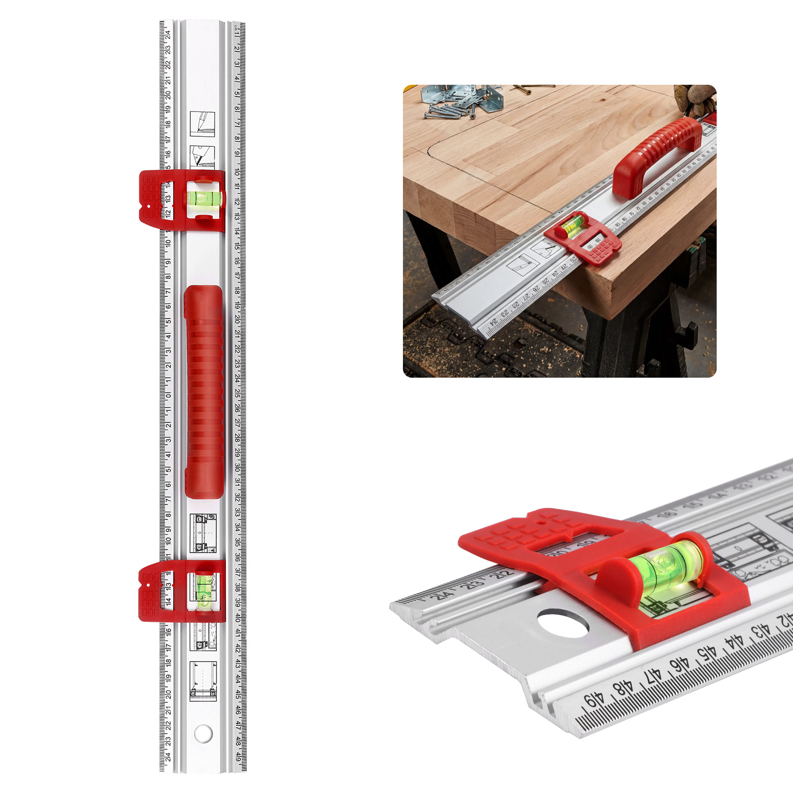 Alüminyum Seviye Cetveli Kayar - Home Improvement Mark incelemesi ve fiyatı