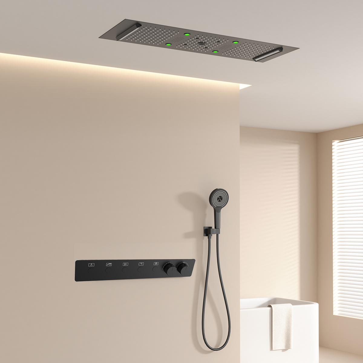 300*900mm Banyo Tavan LED'li T - Faucet incelemesi ve fiyatı