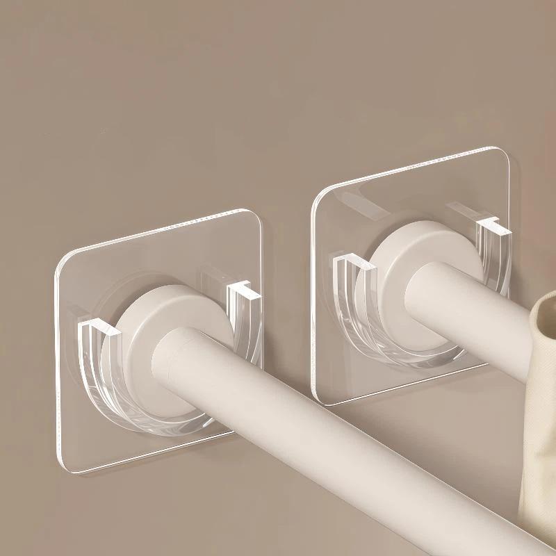 N$ 4 adet Şeffaf Yapışkanlı Pe - Curtain Rods incelemesi ve fiyatı